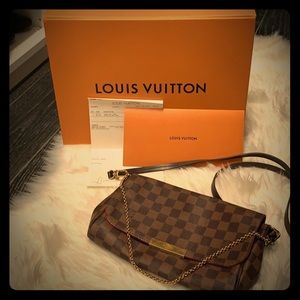 Louis Vuitton Favorite MM Damier Ebene Canvas